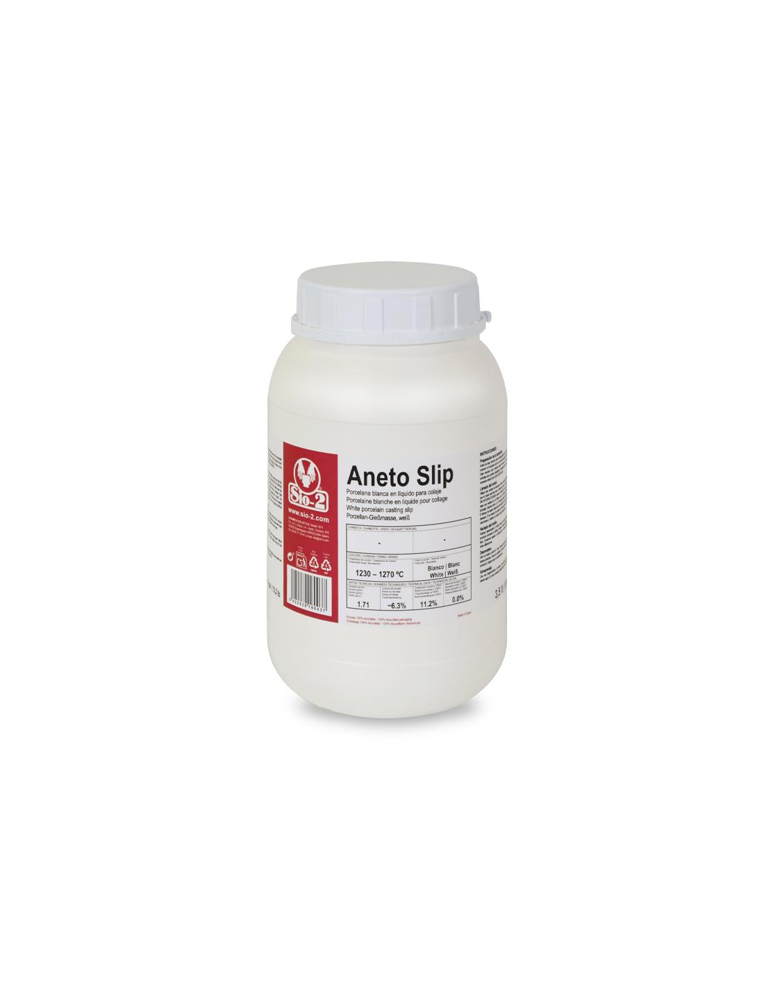 Aneto Slip SIo-2 porcellana da colaggio 6 kg