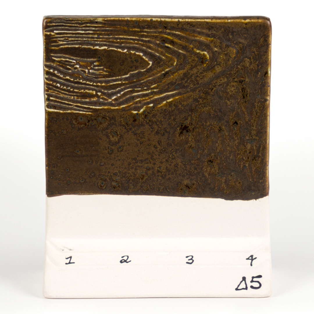 Mayco Stoneware Black Timber cristallina ceramica nera
