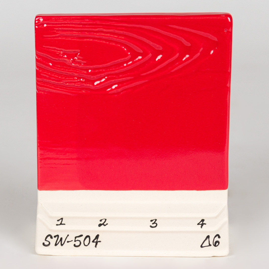 Mayco Foundations Red Gloss smalto ceramica rosso lucido