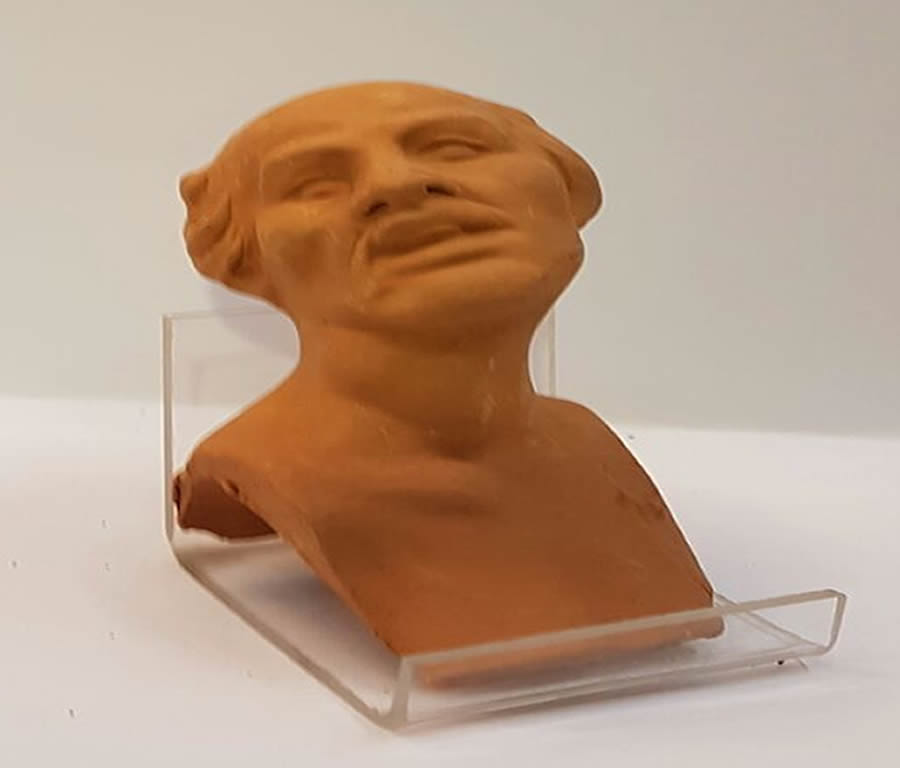 Ditta Montanini Teste terracotta TC15 testa presepe artigianale