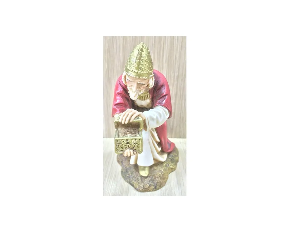 Montanini Pastori Landi 1509 Re Bianco 15 cm statuina
