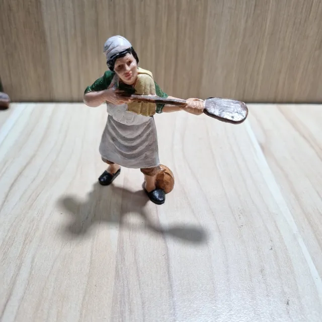 Ditta Montanini Pastori PVC Fornaio statuina presepe 10 cm