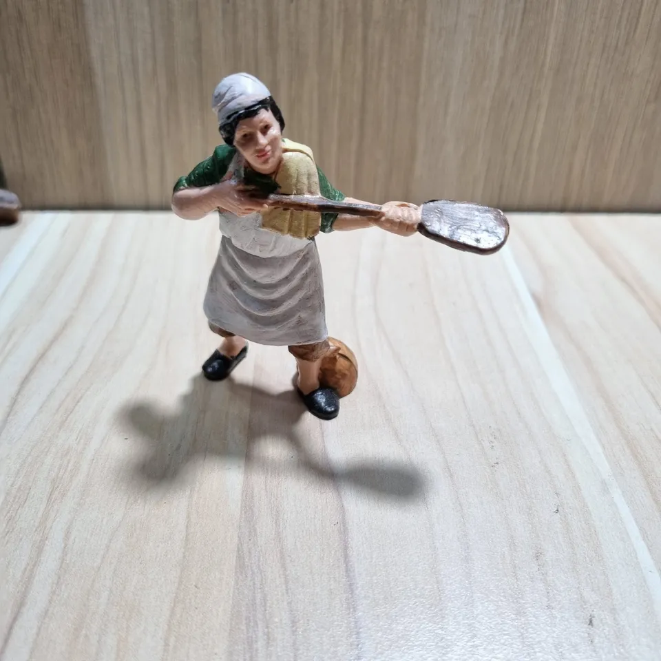 Ditta Montanini Pastori PVC Fornaio statuina presepe 10 cm