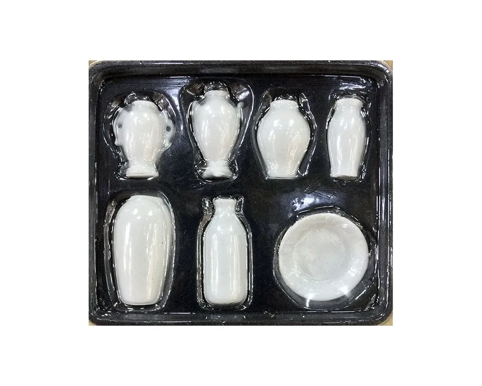 Ditta Montanini Minuterie 86735 set vasi ceramica H 3,5 cm