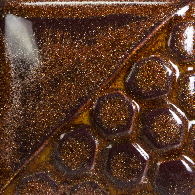 Mayco Elements Copper Adventurine smalto ceramica rame