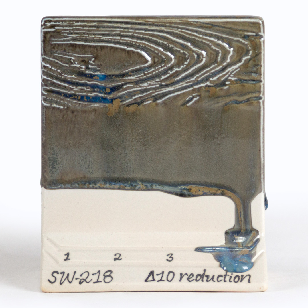Mayco Stoneware Micro Ash smalto liquido antracite traslucido