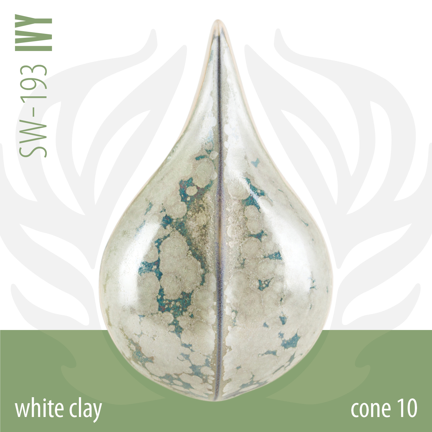 Mayco Stoneware Ivy smalto ceramica verde alta temperatura