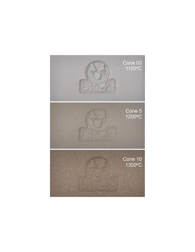 Sio-2 Impasti ceramici Berlin argilla gres grigio refrattario