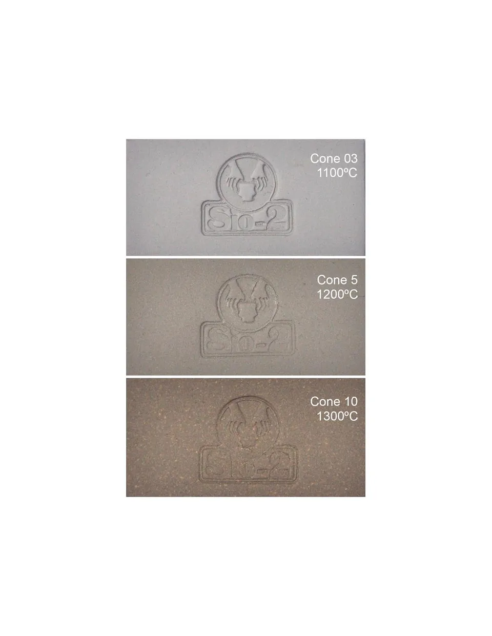 Sio-2 Impasti ceramici Berlin argilla gres grigio refrattario