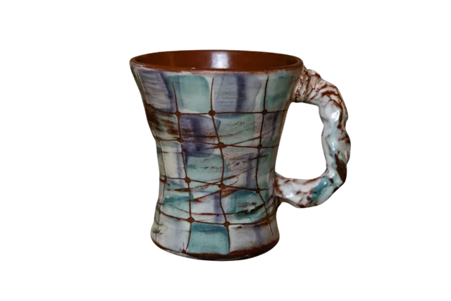 OrientéObjets Alice Mug blu ceramica artigianale