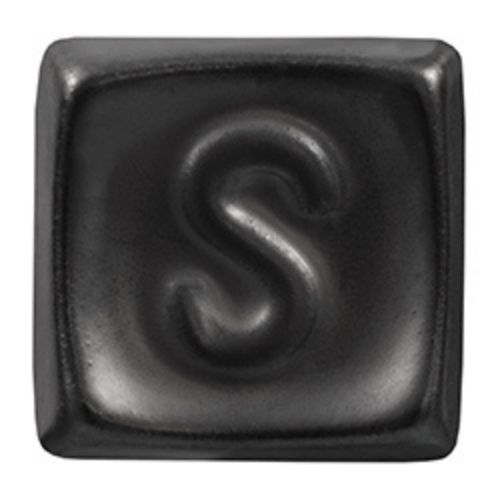 CERCO Low Fire S 1056 smalto ceramico Metallic nero satinato