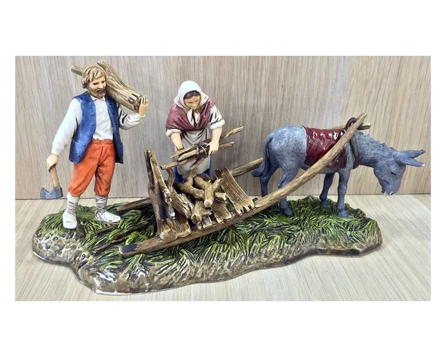 Montanini Gruppi Landi 1097-00 Gruppo treggia scena