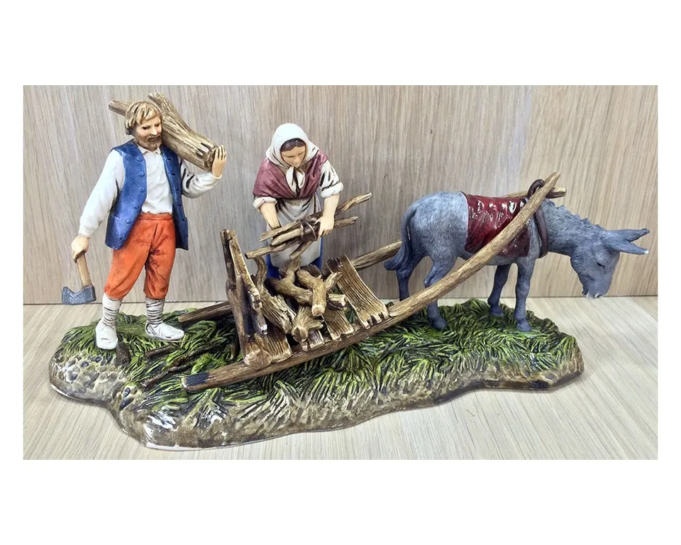 Montanini Gruppi Landi 1097-00 Gruppo treggia scena