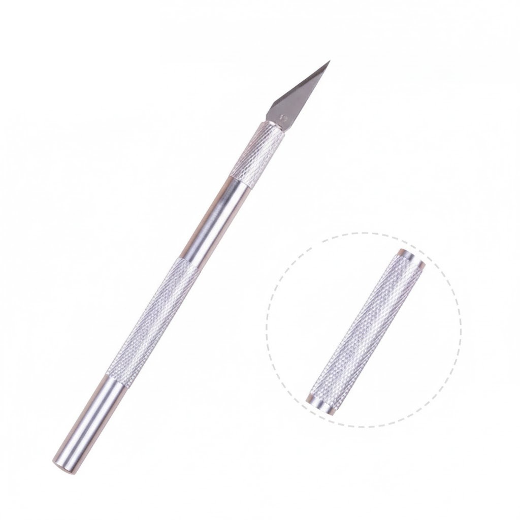 Cerama Strumenti Taglierino cutter precisione alluminio con ricambi