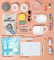 Pott'd Bundles Pompoenveld kit ceramica mok e candele zucca