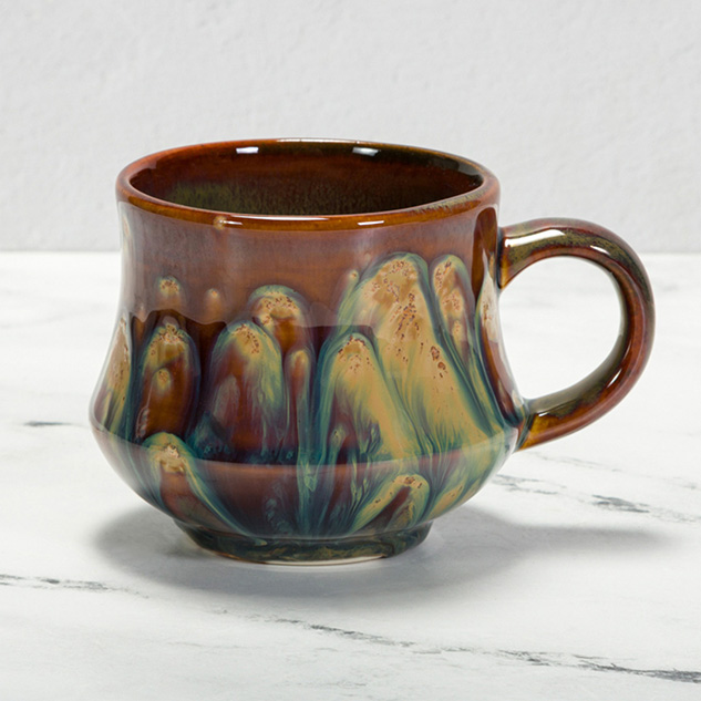 Mayco Stoneware Bisque Hippy Mug tazza bisque gres