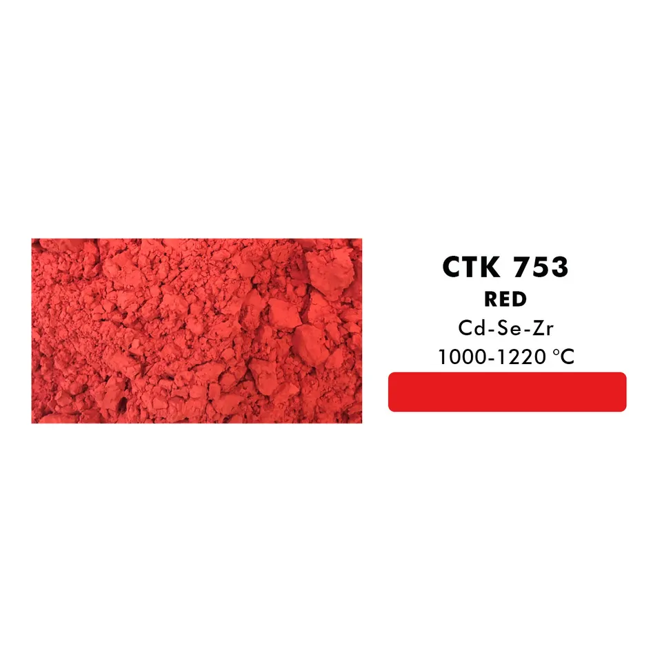 CERCO Underglazes CTK 753 sottosmalto rosso coprente
