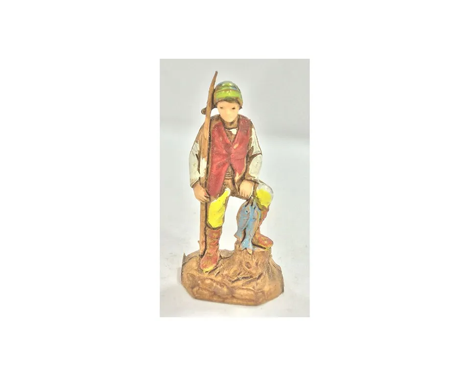 Montanini Pastori Landi 3514 statuina presepe pescatore