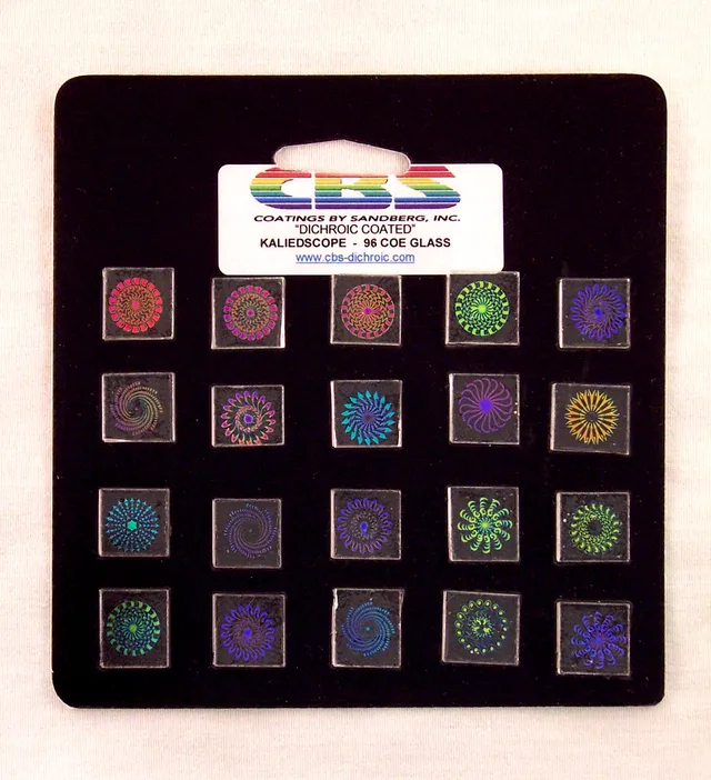 CBS Kaleidoscope Pinwheel Pack Small vetro dicroico 20 pezzi