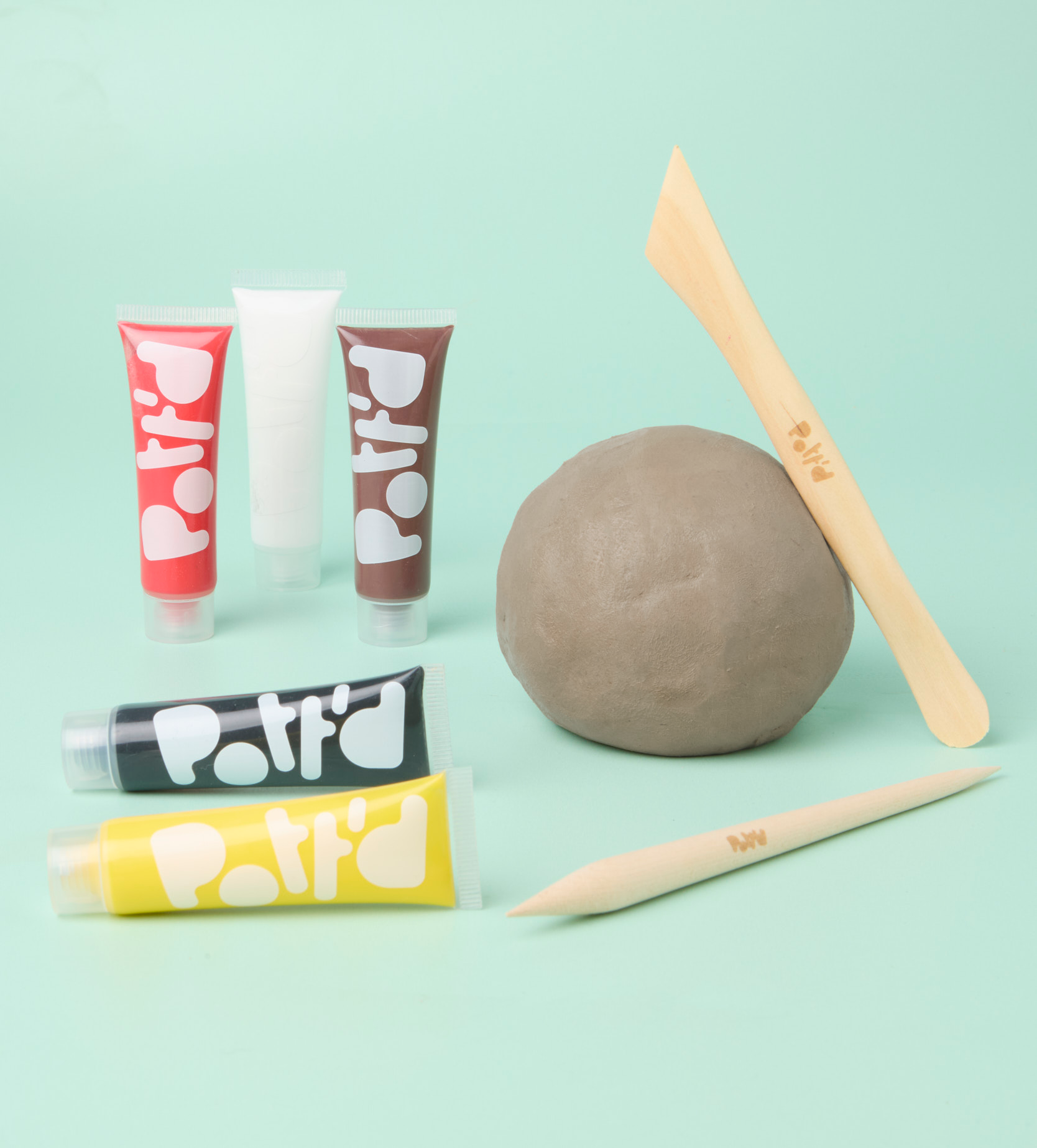 Pott'd Projects Good Tweetings Joy kit ceramica fai da te casa
