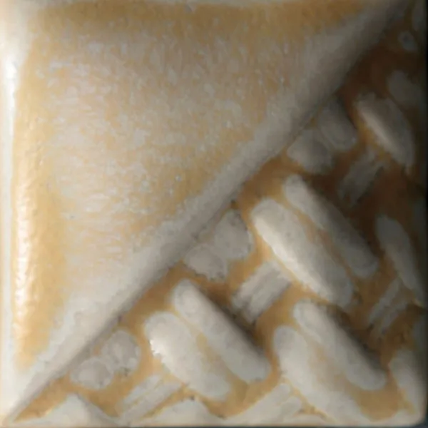 Mayco Stoneware Macadamia smalto ceramica crema opaco food safe