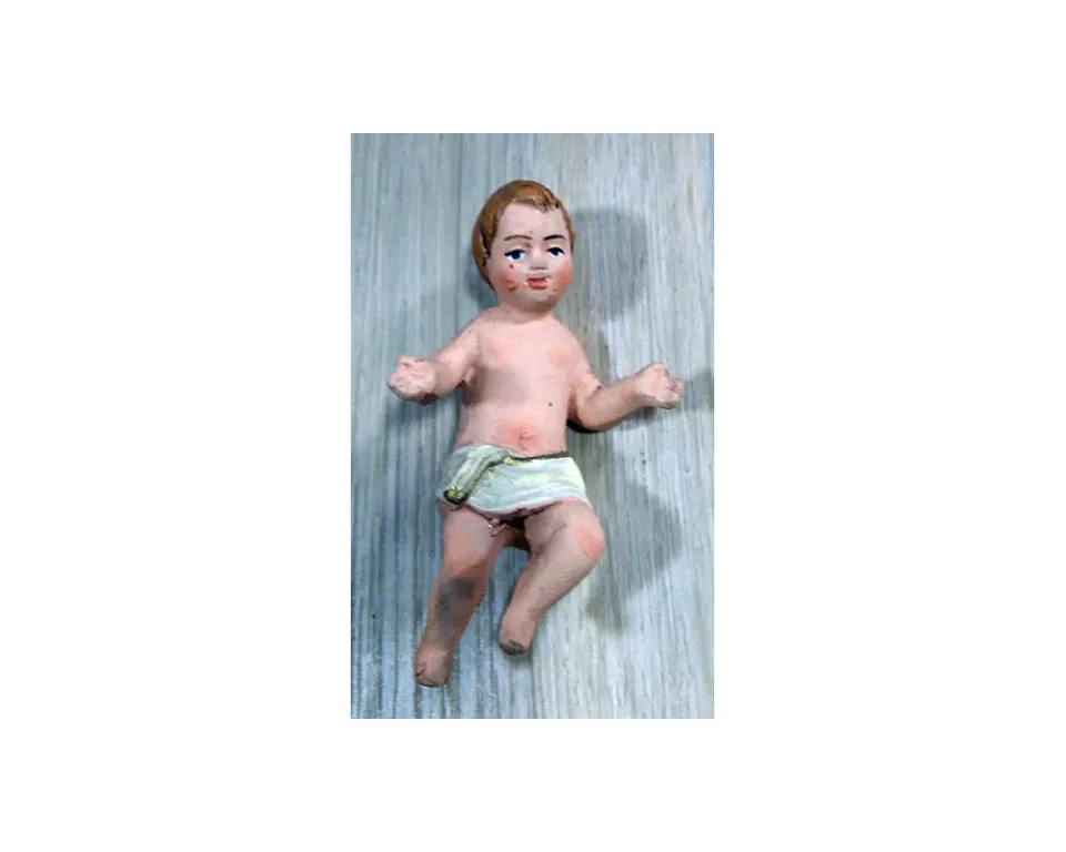 Pastori Terracotta PV4 bambino presepe h 20 cm