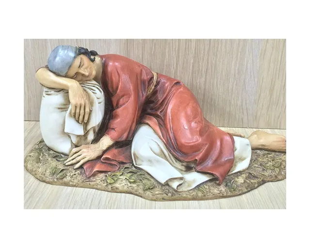 Pastori Landi 2012 Pastore dormiente statuina presepe 20 cm