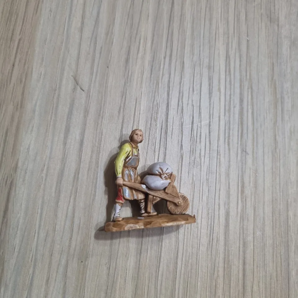 Montanini Pastori Landi Mugnaio 3,5 cm statuina presepe
