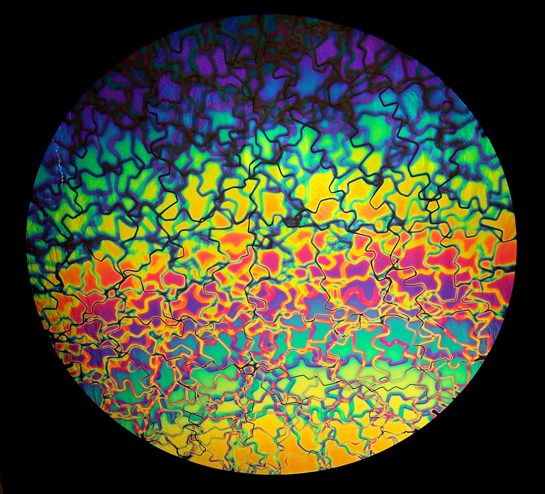 Cbs Dichroic Fusion Rainbow 2 lastra vetro dicroico