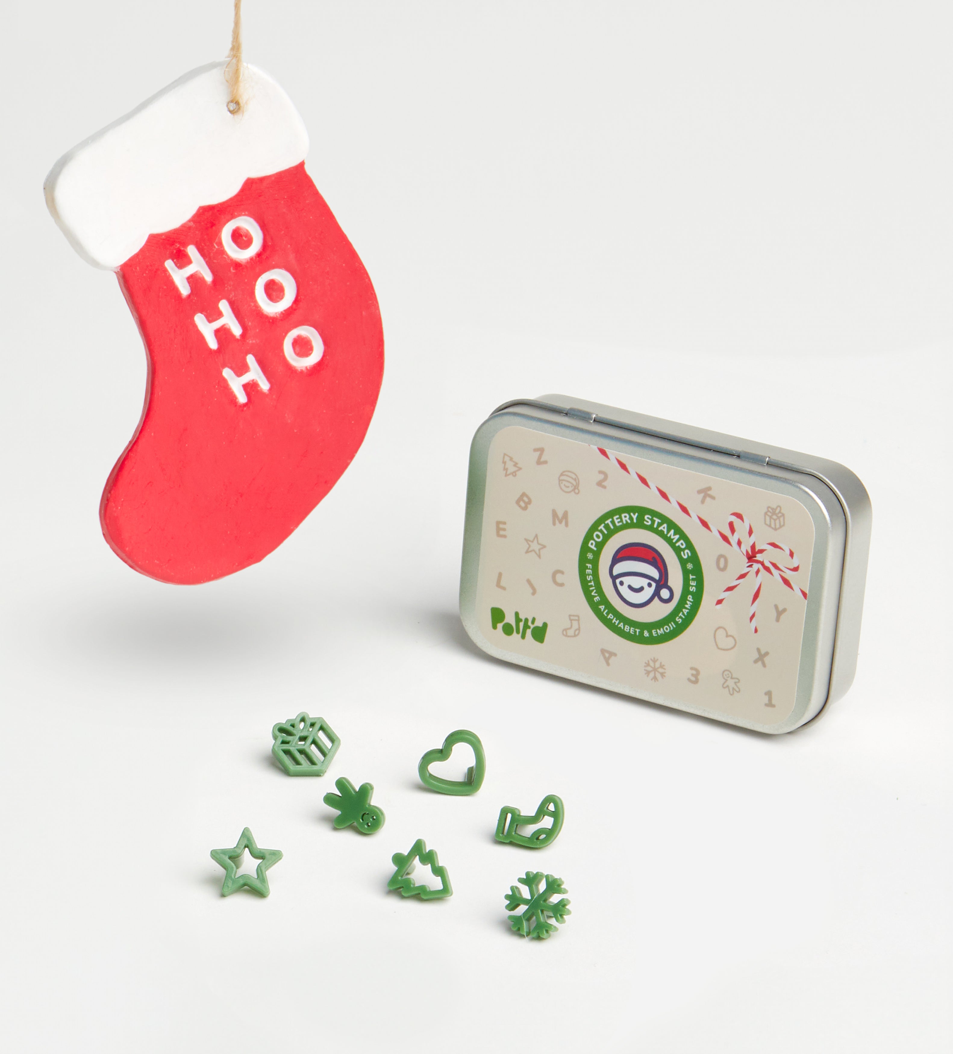 Pott'd Extras Christmas Stamps timbri ceramica natale