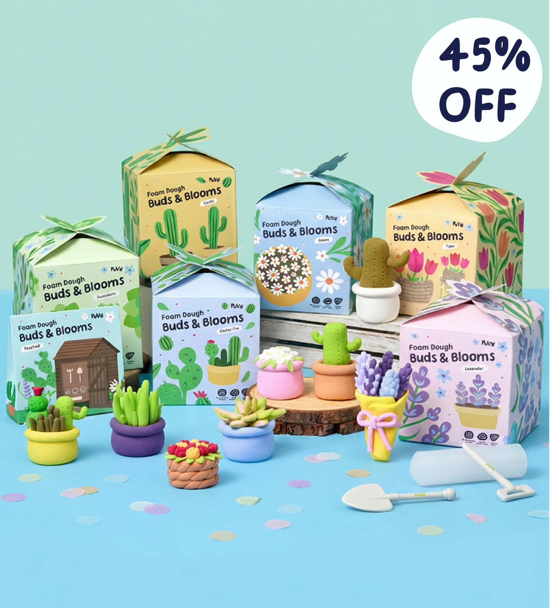 Pott'd Bundles Gewächshaus kit ceramica mini giardino serra