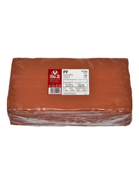 Cerama Impasti ceramici PF Red argilla rossa plastica