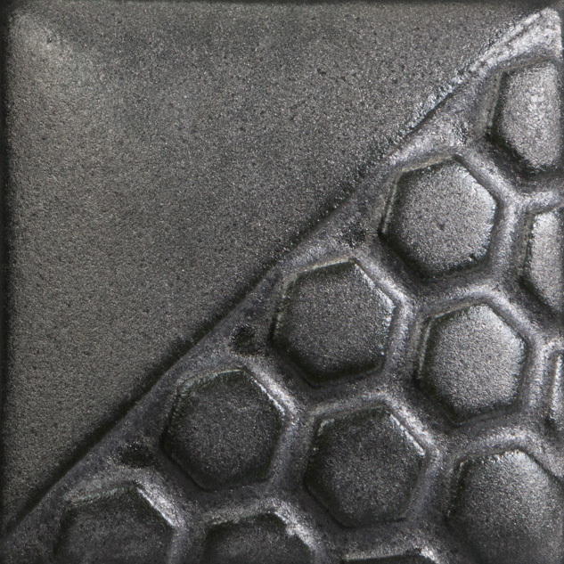 Mayco Elements Burnished Steel smalto ceramica grigio acciaio