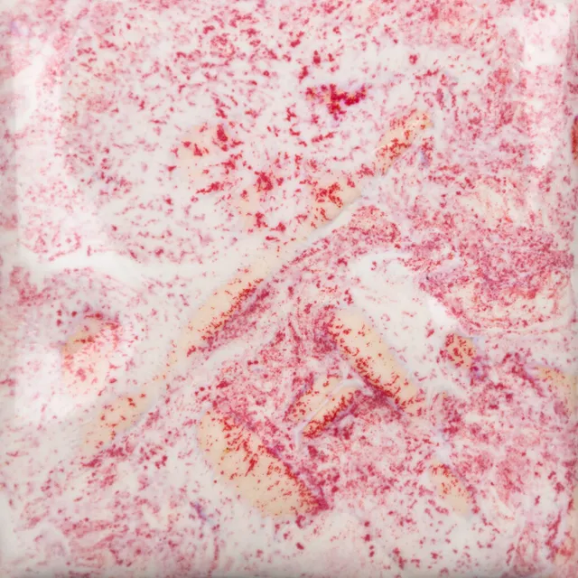Cerama Smalti liquidi Pink Pearl smalto bianco con cristalli rosa