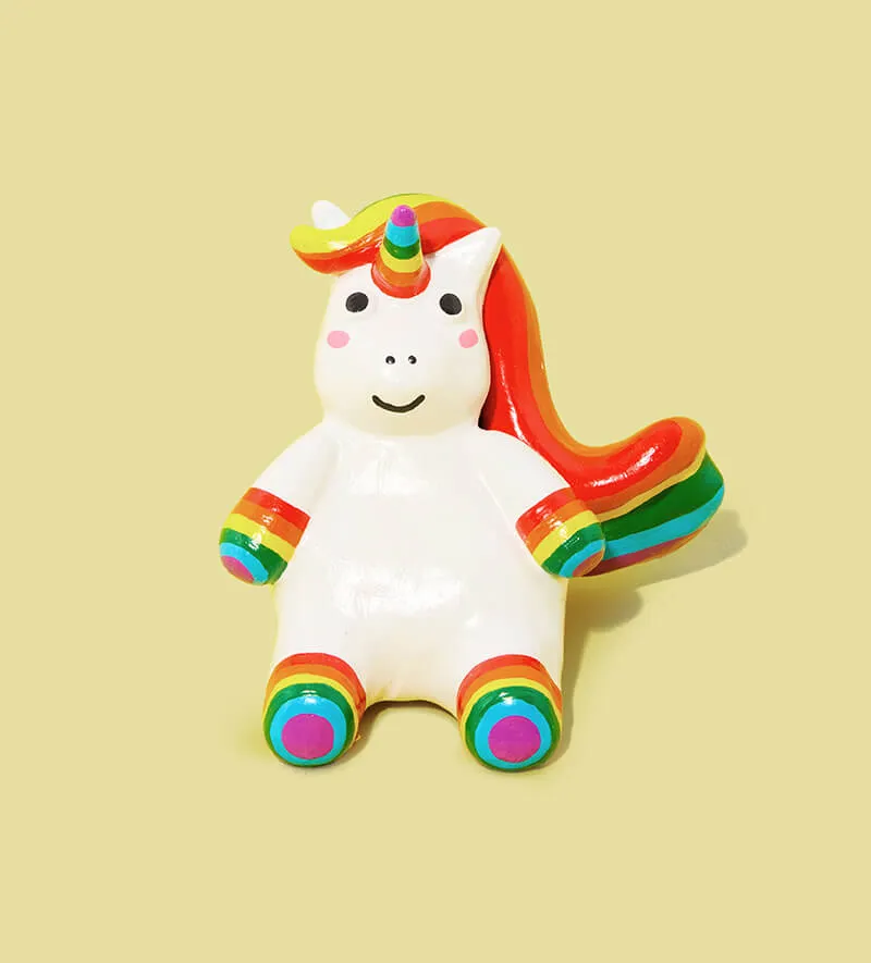 Pott'd Projects Over The Rainbow Kit Unicorno Ceramica