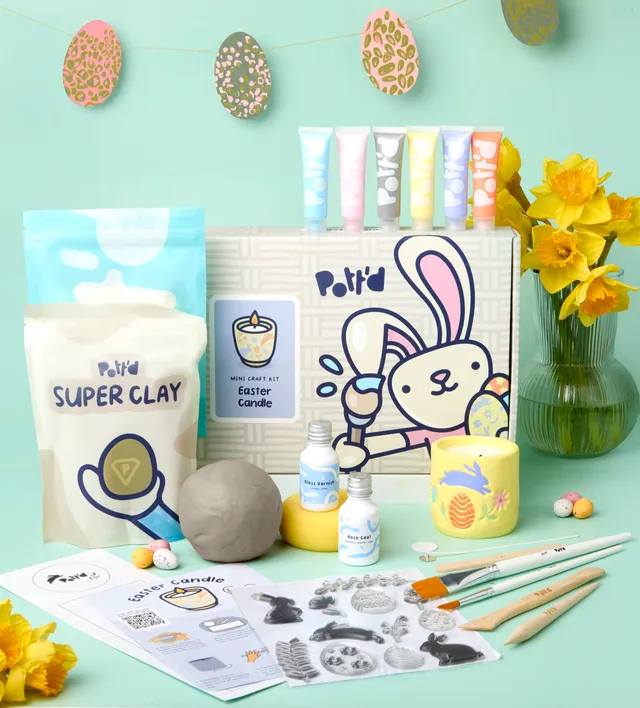 Pott'd Projects Candela di Pasqua kit candele pasquali