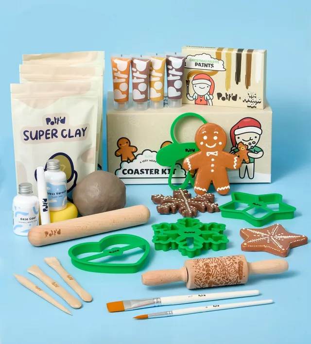 Pott'd Bundles Cofanetto Ceramica Sottobicchieri Natale