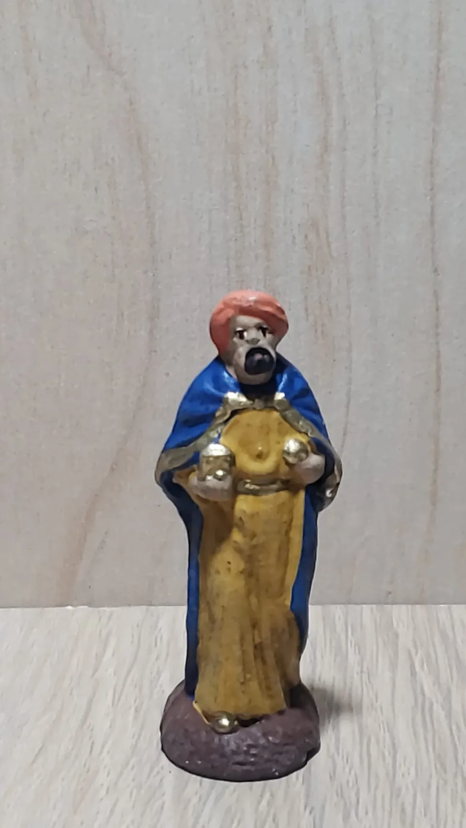 Ditta Montanini Pastori Terracotta TC7 Re Maggio Statuina 6 cm