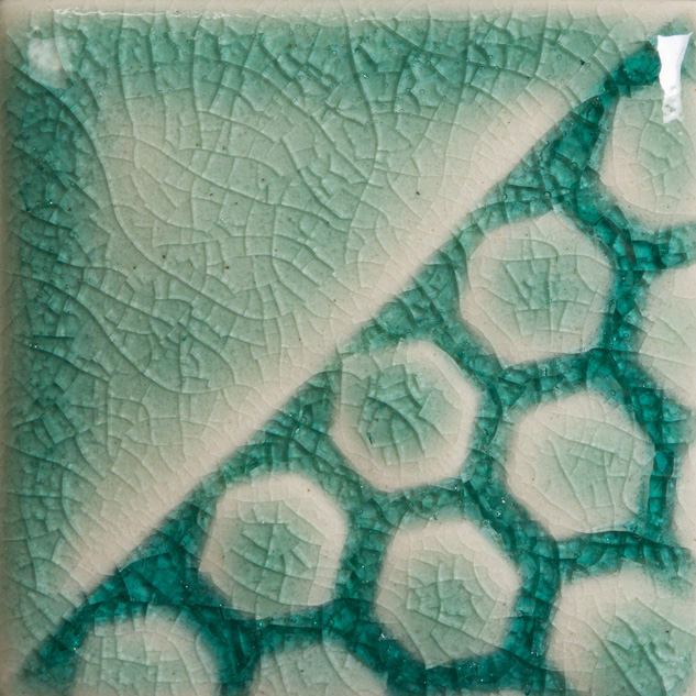 Mayco Classic Crackles China Sea smalto ceramico verde mare