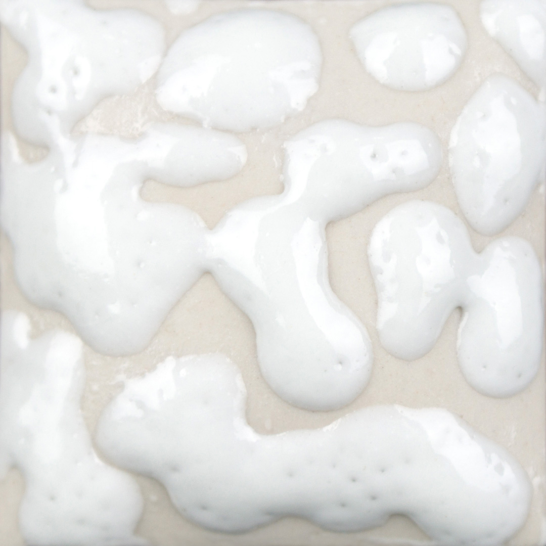 Mayco Ritual Glaze White Bead smalto ceramica perlato