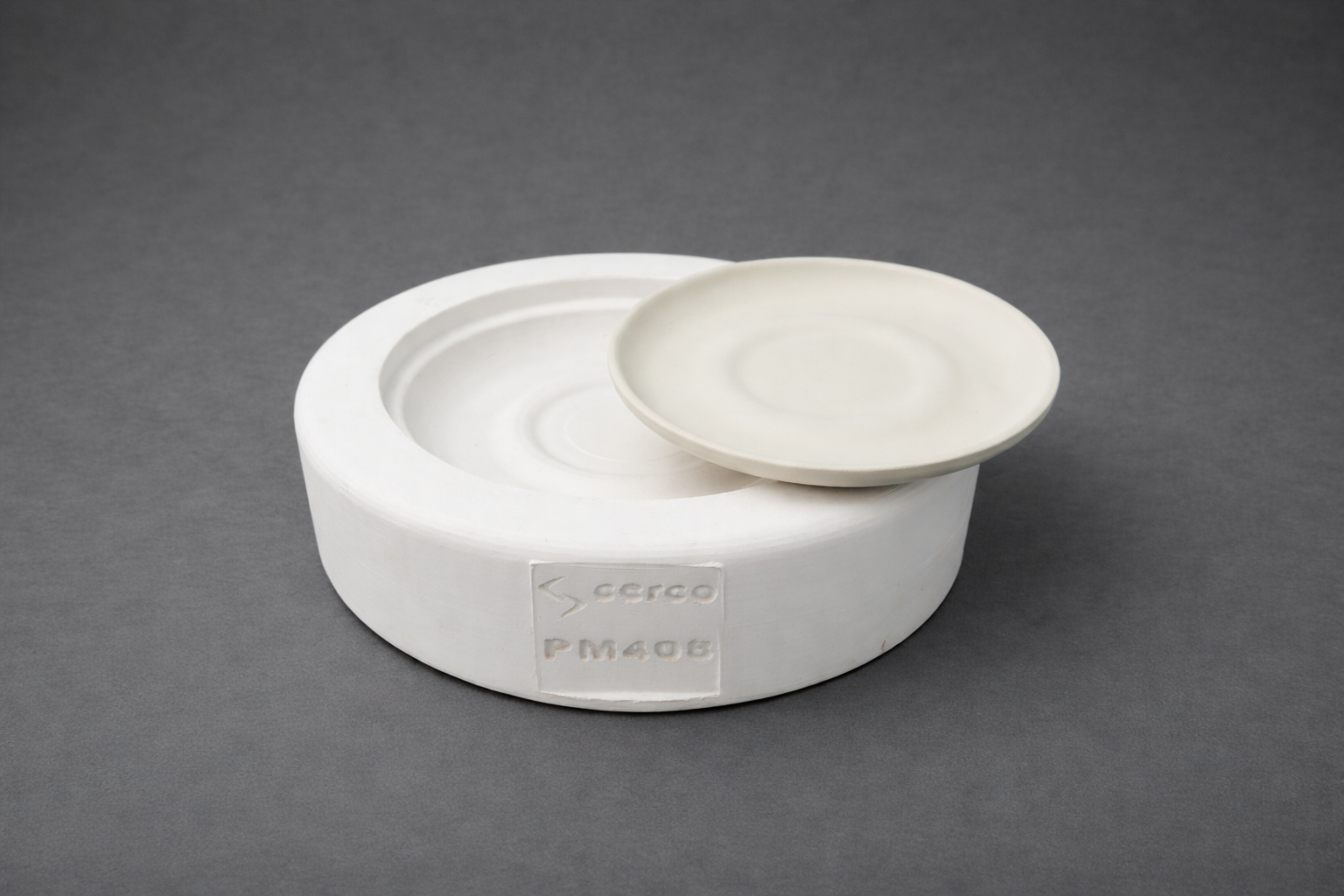 CERCO PM 408 Saucer stampo gesso piattino 13 cm