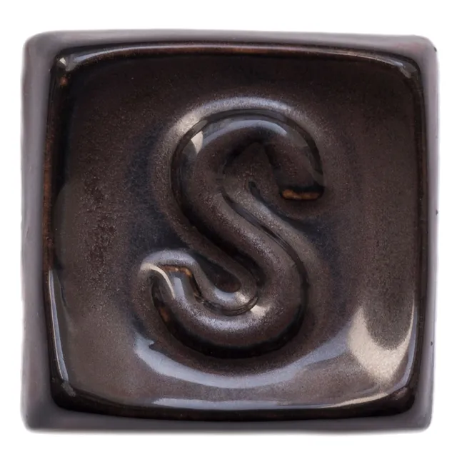 CERCO High Fire Glazes SP 1335 smalto ceramico Dark Chocolate metallizzato