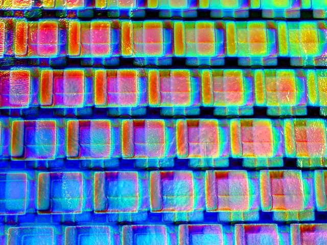 Cbs Dichroic Shop by Pattern Boxes 2 vetro dicroico multicolore
