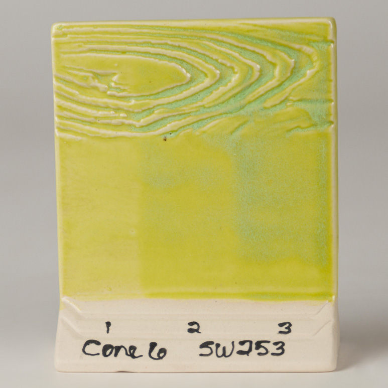 Cerama Stoneware Green Opal smalto ceramico giallo-verde
