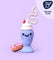 Pott'd Projects Piccoli Snack Milkshake e Ciambella kit argilla
