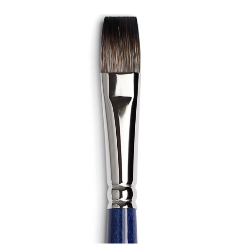 Cerama Strumenti 108 Vajo Kazan pennello piatto sintetico manico corto