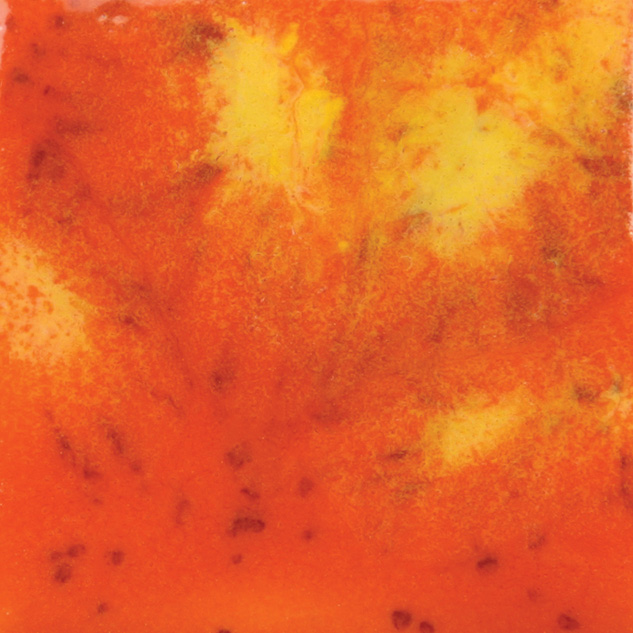 Mayco Jungle Gems Wildfire smalto liquido arancione cristalli
