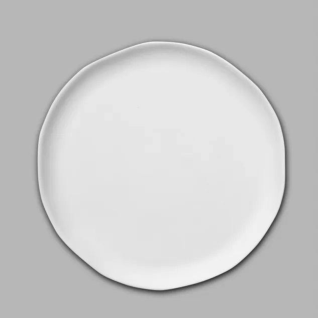 Mayco Earthenware Bisque Casualware piatto ceramica piano bisquit