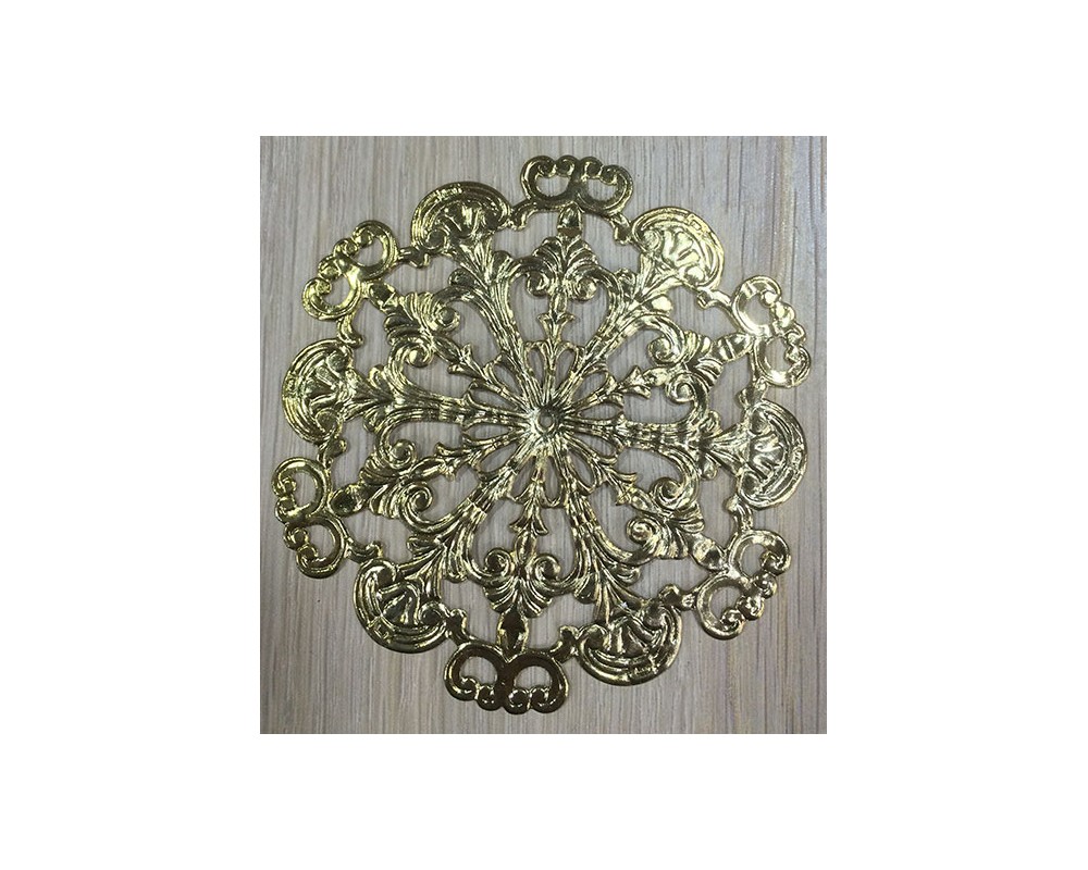 Ditta Montanini SA24 Aureola Oro Accessorio Presepe Ø7,5 cm