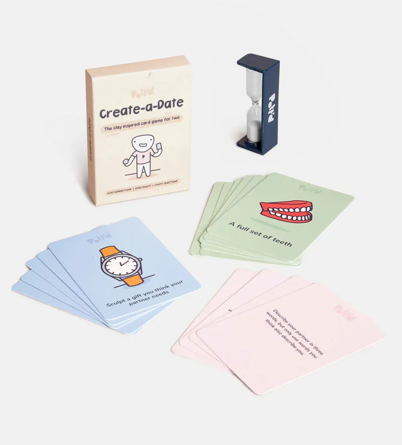 Pott'd Extras Create-a-Date Gioco di Carte Coppie IT